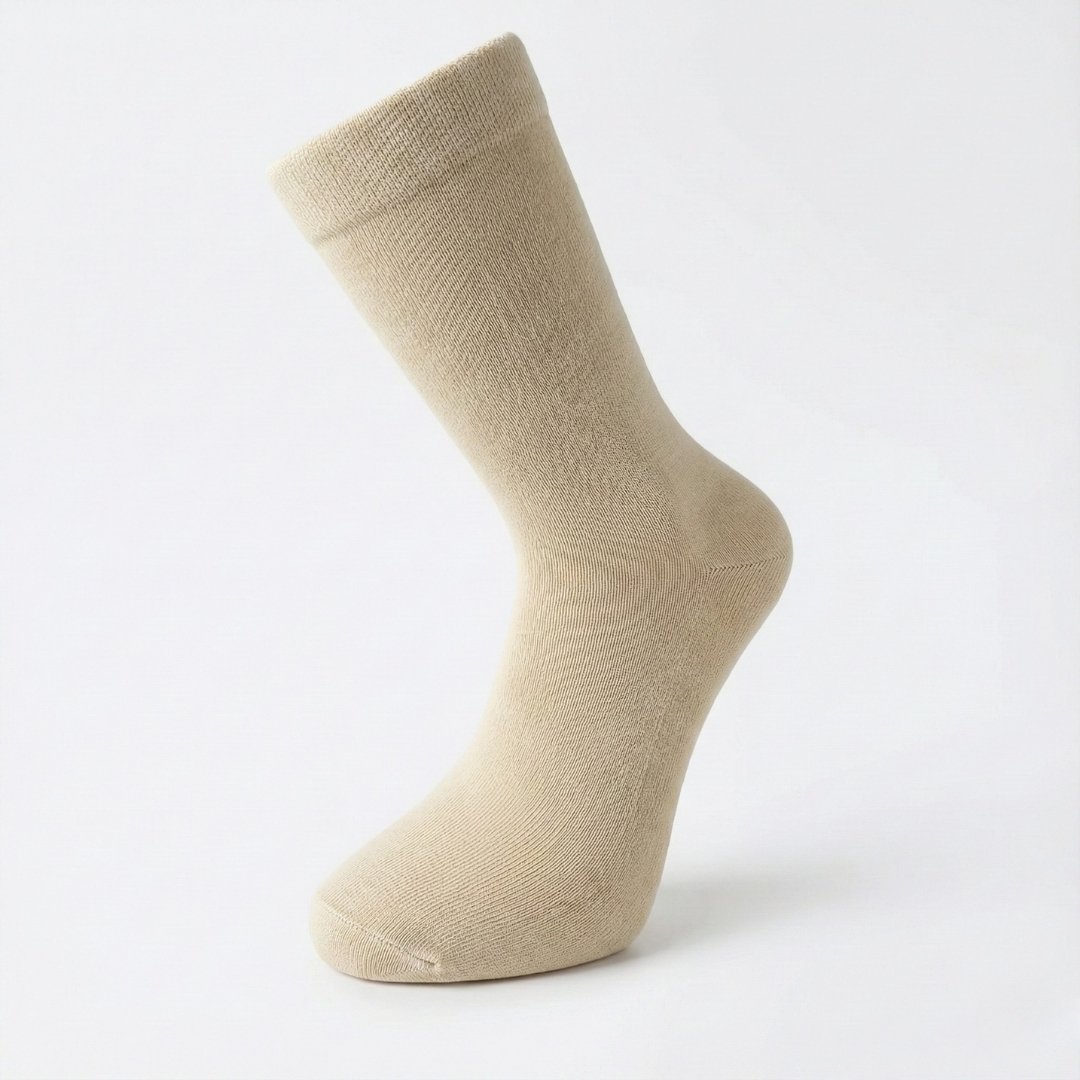 Duge elegantne bež čarape (1)