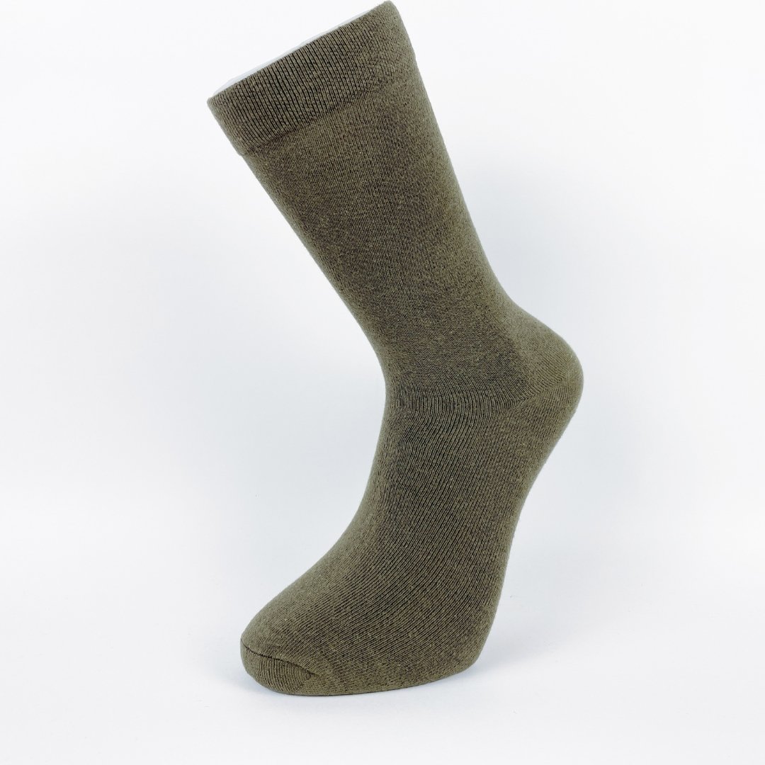 Duge elegantne maslinaste čarape (2)