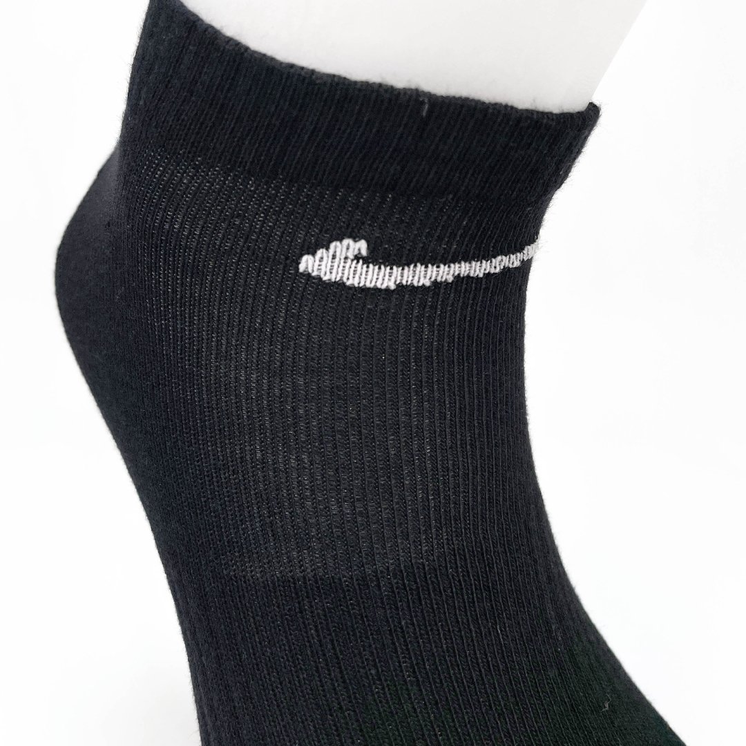 Nike Sox Plitke Čarape - Crne - Paket - Slika 3
