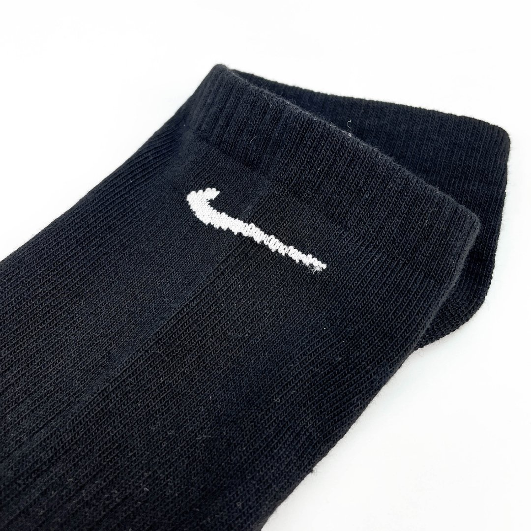 Nike Sox Plitke Čarape - Crne - Paket - Slika 4